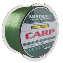 Monofilā aukla Mistrall Admunson Carp Green 0.35mm 600m, ZM-3342035