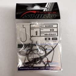 Ofseta āķis Shiro worm #1 - 10 gab. SB-2312001
