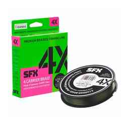Pītā aukla Sufix SFX 4X (0.285mm/18kg/135m) zaļa, 126711