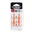 Āķi trīsžuburu Lucky John ORANGE UV LJH201 № 4, LJ20101-004