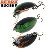Vizulis vobleris Akara «Bug» 38 F (38mm, 4gr), B38F-02