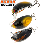 Vizulis vobleris Akara «Bug» 38 F (38mm, 4gr), B38F-04