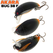 Vizulis vobleris Akara «Bug» 38 F (38mm, 4gr), B38F-05