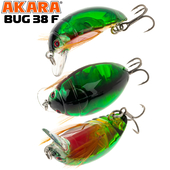 Vizulis vobleris Akara «Bug» 38 F (38mm, 4gr), B38F-06