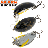 Vizulis vobleris Akara «Bug» 38 F (38mm, 4gr), B38F-10