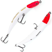 Кликните для увеличения Foto Vobleris AKARA «Crooked Minnow» 110 F (110mm, 10gr, līdz 0.5m), CM-110F-A1