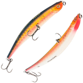 Кликните для увеличения Foto Vobleris AKARA «Crooked Minnow» 110 F (110mm, 10gr, līdz 0.5m), CM-110F-A211