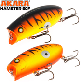 Кликните для увеличения Foto Vobleris Akara «Hamster» 60 F (60mm, 10gr, līdz 0.5m), H-60-A3