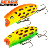 Vobleris Akara «Hamster» 60 F (60mm, 10gr, līdz 0.5m), H-60-A37