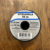 Tangente vītā aukla d1.5mm 50m balts