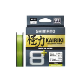 Pītā aukla SHIMANO Shimano Kairiki 8+ 150m 0.20mm 16.00kg zaļa, LDM58XE2020015G