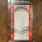 Metāla pavadiņas 7x7 BIG FISH 80cm/30kg, AM-6310086