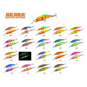 Vobleris AKARA Ablet 90F Limited edition (90mm, 0.5-2.0m, 12gr), A90F-115