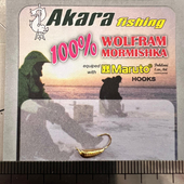 Volframa mormiškas Akara Nr. 53 «KŪNIŅA» ar austiņu 0,6gr, MW-SP-5330-GO