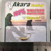 Volframa mormiškas Akara Nr. 53 «KŪNIŅA» ar austiņu 1,1gr, MW-SP-5340-GO