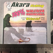 Volframa mormiška Nr. 37 C «LĀSE ar skaldni» (kembriks) ar caurumu 0.45gr, MW-SP-3730C-CU