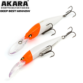 Vobleris AKARA «Deep Best Minnow» 100 SP (3,0-6,0m), DBM100F-A1