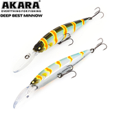 Vobleris AKARA «Deep Best Minnow» 100 SP (3,0-6,0m), DBM100F-A106