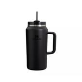 Stanley Termopudele ar salmiņu The Quencher H2.0 Tumbler 1,90L melna