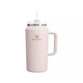 Stanley Termopudele ar salmiņu The Quencher H2.0 Tumbler 1,90L gaiši rozā