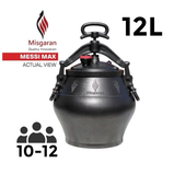 Afganistānas katls Misgaran Messi MAX, 12 L, melns, premium klase