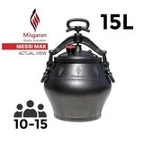 Afganistānas katls Misgaran Messi MAX, 15 L, melns, premium klase