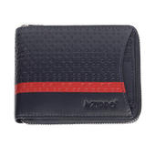 ZIPPO ĀDAS MAKS AR NOŅEMAMU KARŠU TURĒTĀJU, Navy Blue, 2008019