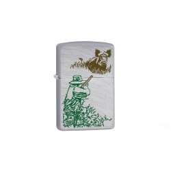 Кликните для увеличения Foto Zippo šķiltavas Wild Boar 89 Chrome