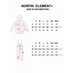 Ziemas kostīms Norfin Element +