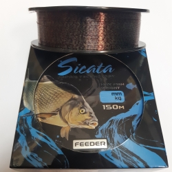 Monofilā 3D aukla Mistrall SICATA FEEDER 150m 0,28mm 15.00kg, ZM-3602028