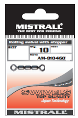 Griezulis Mistrall - Rolling swivel 3x (# 7, 22 kg, 10 gab.), AM-8104607