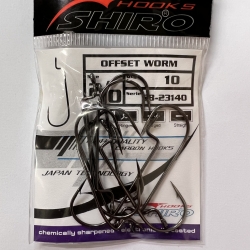 Ofseta āķis Shiro worm #2/0 - 10 gab. SB-231402/0