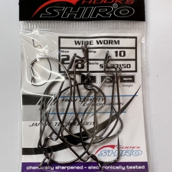 Ofseta āķis Shiro worm #2/0 - 10 gab. SB-231502/0