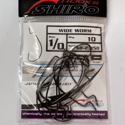 Ofseta āķis Shiro worm #1/0 - 10 gab. SB-231501/0