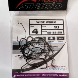 Ofseta āķis Shiro worm #4 - 10 gab. SB-2315004