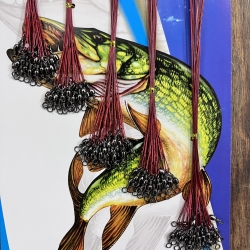 Metāla pavadiņas (10kg/22cm) 1 gab. sarkana