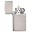 Zippo šķiltavas 1600 Slim Brushed Chrome