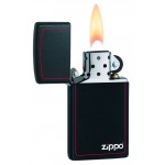 Zippo šķiltavas 1618ZB Slim Black Matte