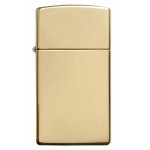 Zippo šķiltavas 1654B Slim High Polish Brass