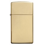 Zippo šķiltavas 1654B Slim High Polish Brass