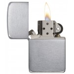 Zippo šķiltavas 1941 Brushed Chrome Replica