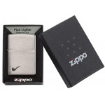 Zippo šķiltavas 200PL Brushed Chrome Color Image