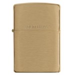 Zippo šķiltavas 204 Brushed Brass