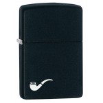 Zippo šķiltavas 218PL Pipe Black Matte