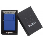 Zippo šķiltavas 229ZL Royal Blue Matte