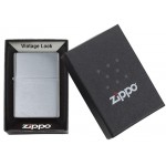 Zippo šķiltavas 230 Brushed Chrome Vintage