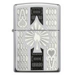 Zippo šķiltavas 24196 High Polish Chrome