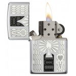 Zippo šķiltavas 24196 High Polish Chrome