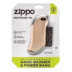 Zippo HeatBank® 9s uzlādējams roku sildītājs ar funkciju Power bank, 2007399
