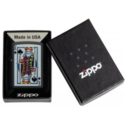 Zippo šķiltavas 48488 King Of Spades Design